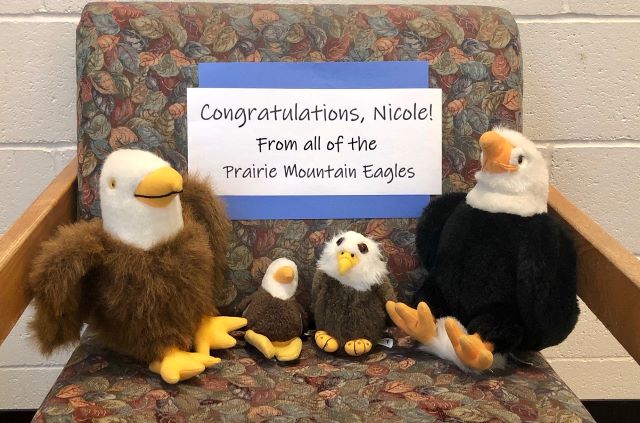 Eagle family Congratulates Nicole Butler