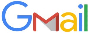 gmail logo with colorful letters