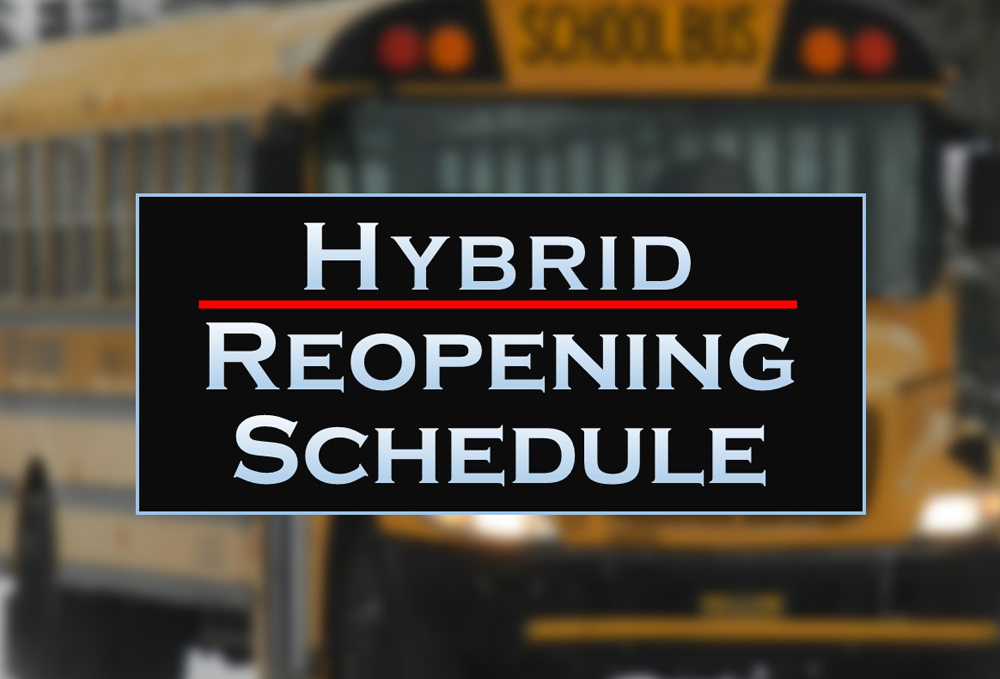 Hybrid Reopening Schedule Image