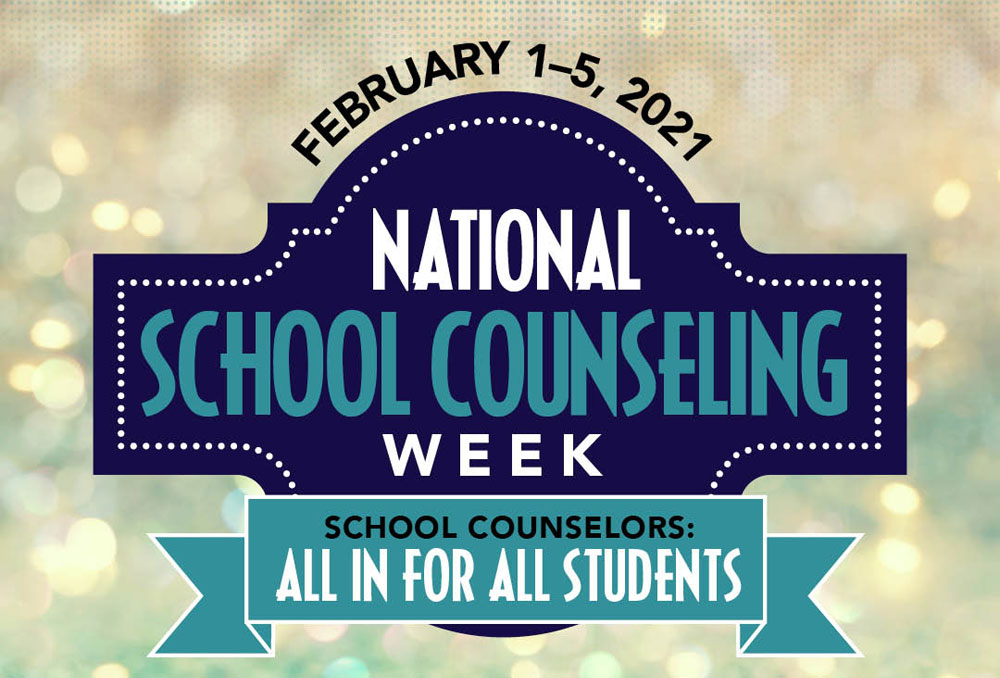 National School Counselor Week banner logo