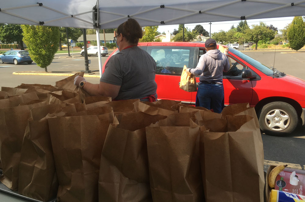 New Curbside Meal Pickup Schedule