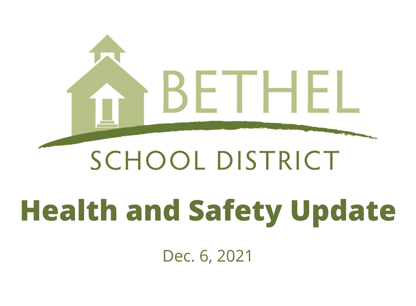 Bethel Logo Health and Safety Update
